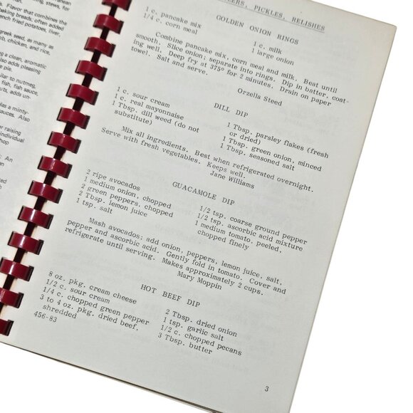 Marcy 84 Eagles Auxiliary Cookbook Favorite Recipes Vintage 1983 Recipe Book - Picture 9 of 13